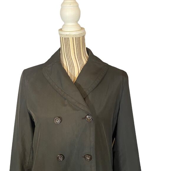 Banana Republic Brown Light Weight Button Front Jacket Women SZ S - Picture 3 of 8